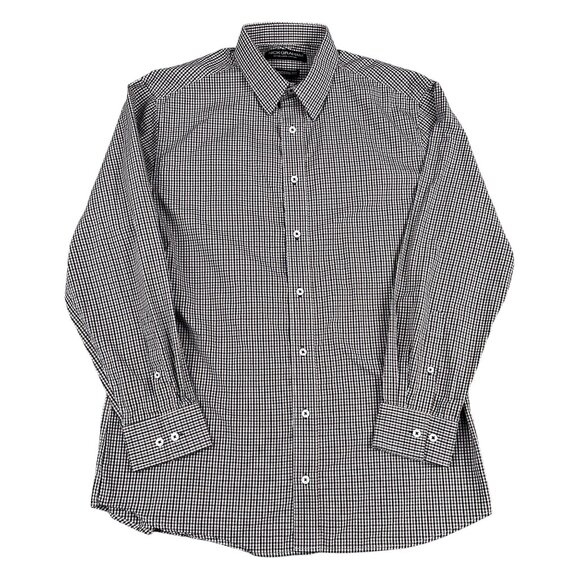 Nick Graham Mens Modern Fit Button Down Dress Shirt Sz Large (16-16.5 32-33) - Picture 1 of 5